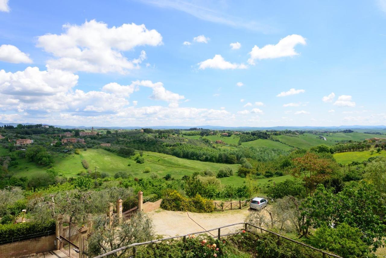 Luglie 360° Panoramic Terrace Apartment Siena Exterior photo